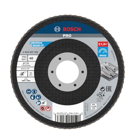 Disco Flap PRO X571 4.1/2