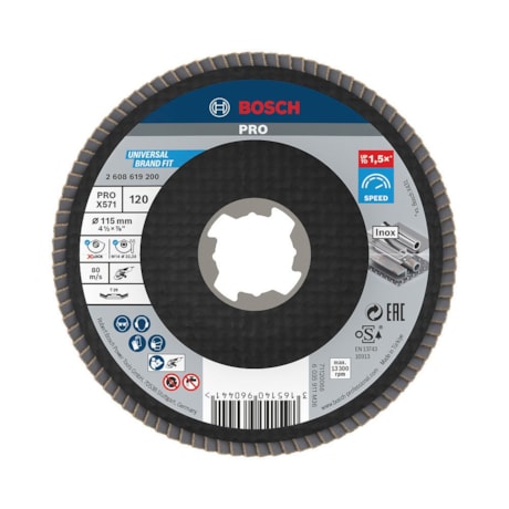 Disco Flap PRO X571 X-Lock 4.1/2