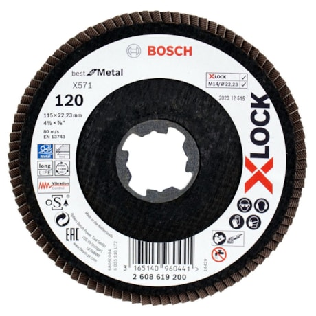 Disco Flap PRO X571 X-Lock 4.1/2