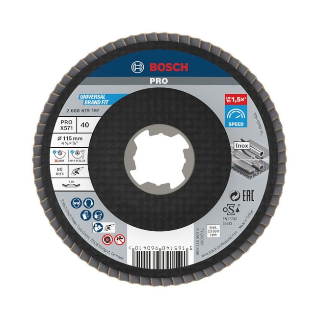 Disco Flap PRO X571 X-Lock 4.1/2