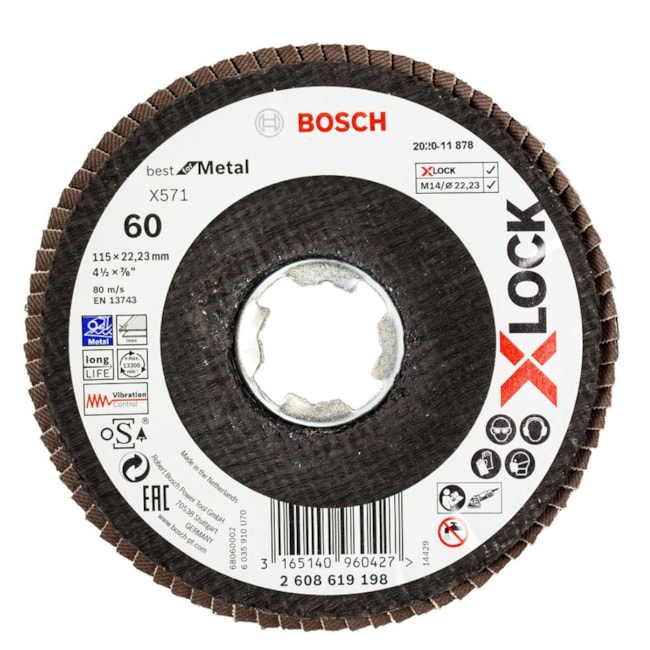 Disco Flap PRO X571 X-Lock 4.1/2