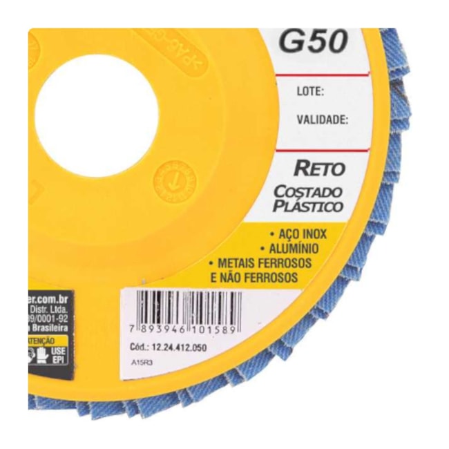 Disco Flap Reto 4.1/2