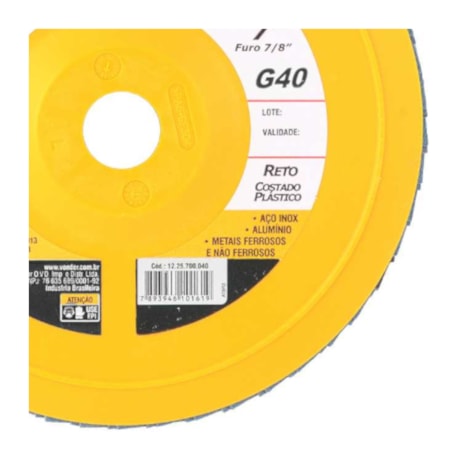 Disco Flap Reto 7'' Gão 40 1225700040 VONDER-e9ffc09a-71c7-4330-b3ab-5b712402c7fb