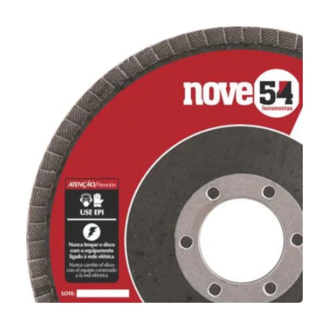 Disco Flap Reto 7'' Grão 50 1240051007 NOVE54-6a2b2e0f-2ad9-4790-8eb6-094958d48b6c