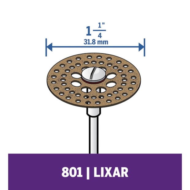 Disco Lixa Carboneto 31.8mm para Micro Retífica 26150801AA DREMEL-03d57923-3a5f-432d-87f3-89e2a5b9ac4b