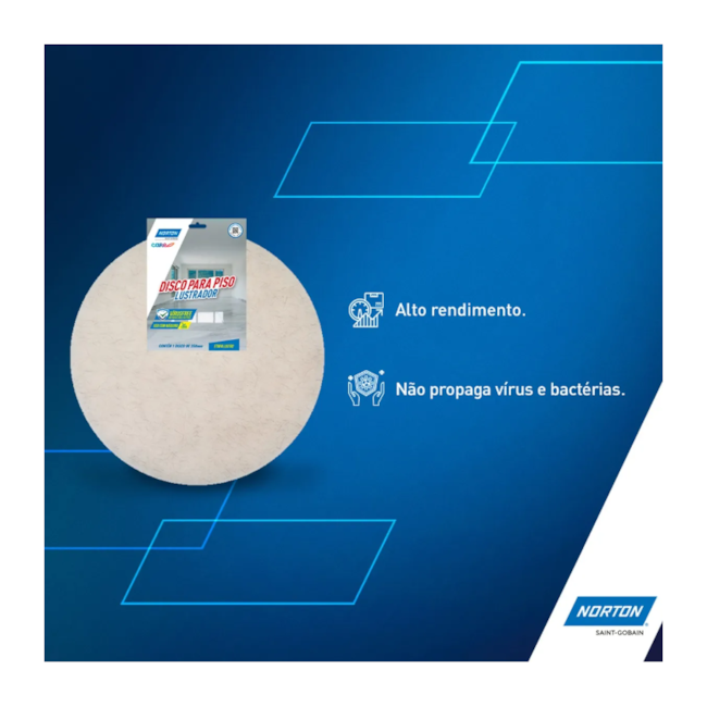 Disco Lustrador Branco 350mm 78072744170 NORTON-2eeffc2f-8e4a-410b-9617-29eb33abe6aa