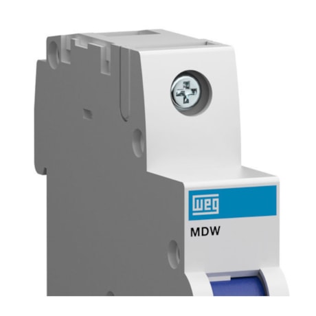 Disjuntor 1P 10A 5KA Termomagnético DIN Curva C com Alavanca MDW-C10 WEG-71b927c7-8573-42ec-ad27-8d0859f0fdfc