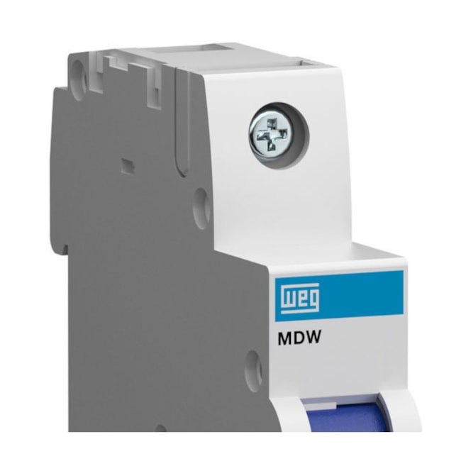 Disjuntor 1P 10A 5KA Termomagnético DIN Curva C com Alavanca MDW-C10 WEG-67fba0bb-7775-40ea-93f1-4640708aa9c5