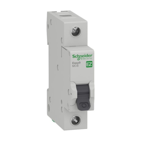 Disjuntor 1P 40A 3kA Termomagnético DIN Curva C com Alavanca Articulada EASY9 EZ9F33140 SCHNEIDER