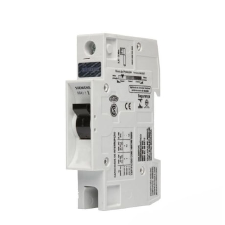 Disjuntor 1P Din 25A C4 4.5KA 5SX11257 SIEMENS