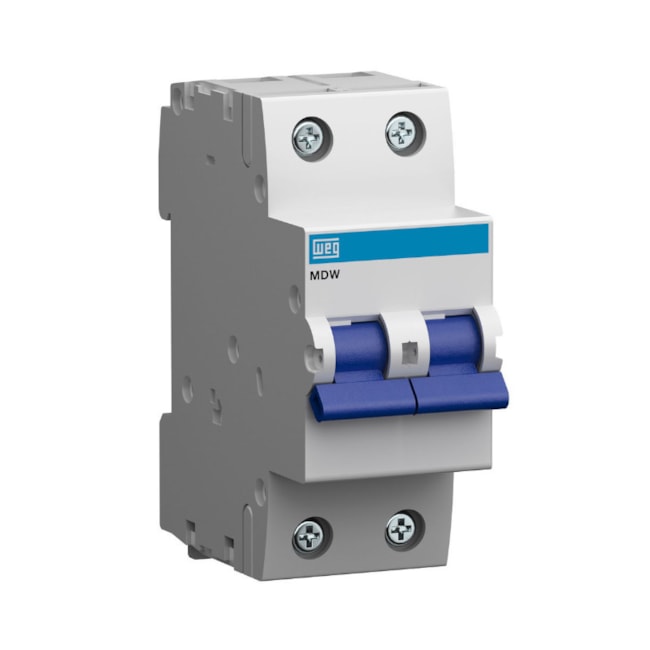 Disjuntor 2 Polos 25a DIN Curva B 5ka MDW-B25-2 WEG-4894ab80-3531-401c-9269-830ff8be7ef7