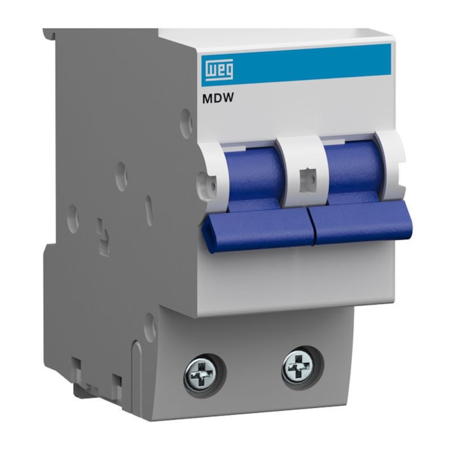 Disjuntor 2P 10A DIN Curva B 5KA MDW-B10-2 WEG-447fd6a9-dd66-4a2c-a69f-1a472de7493f