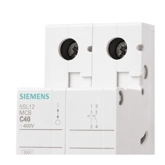 Disjuntor 2P 40A 3kA DIN Curva C com Alavanca Articulada 5SL1 240-7MB SIEMENS-4ae5e19e-4e59-4703-831b-b965580fb763