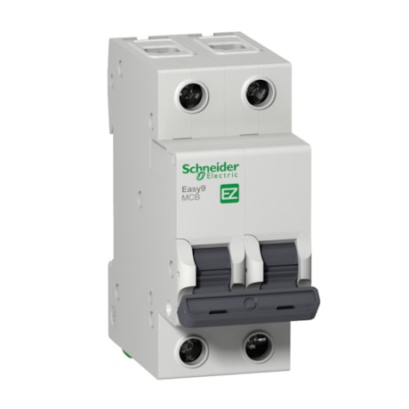 Disjuntor 2P 40A 3kA Termomagnético DIN Curva C com Alavanca Articulada EASY9 EZ9F33240 SCHNEIDER-90368436-c46a-44f8-b405-766d43d85490