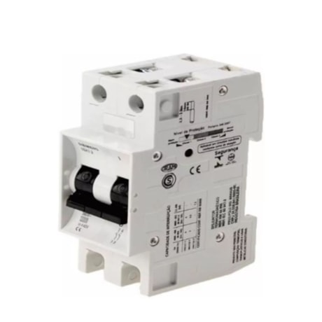 Disjuntor 2P DIN 63A C 4.5KA 5SX12637 SIEMENS