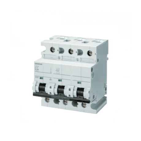 Disjuntor 3 Polos 125A 440V Curva C 10KA 5SP43927 SIEMENS