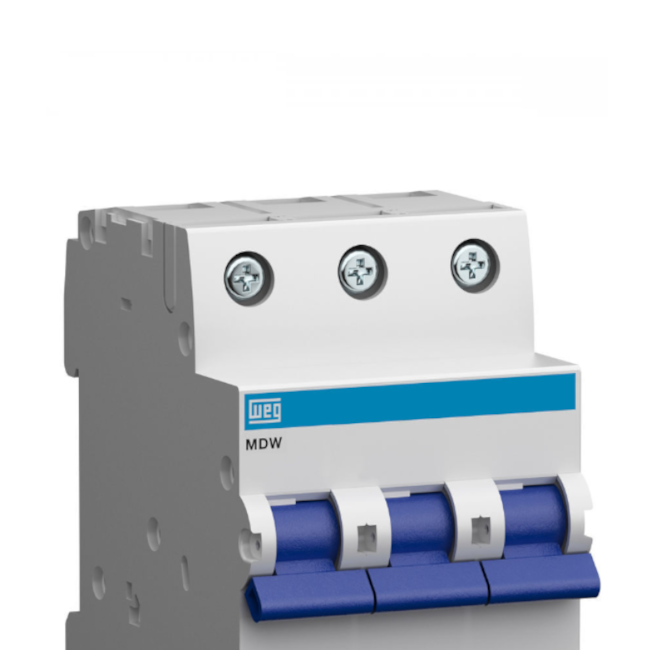 Disjuntor 3 Polos 70A 440V 3KA MDW-C70-3 WEG-21c2c384-058f-4a6d-937c-b645cbdaa510