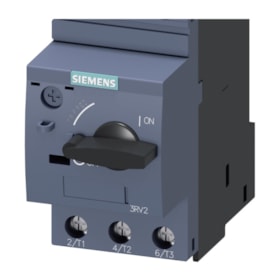 Disjuntor 3P 1,8-2,5A Motor com Manípulo 3RV20111CA10 SIEMENS