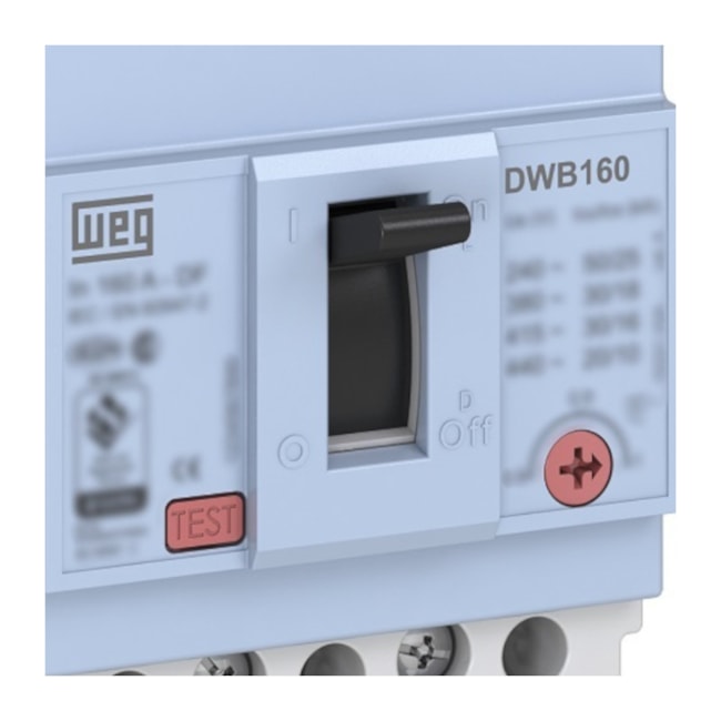 Disjuntor 3P 125A 18kA Caixa Moldada com Alavanca Articulada DWB160B125-3DX WEG-c9125d82-b456-401e-b43d-5e590a6692cd