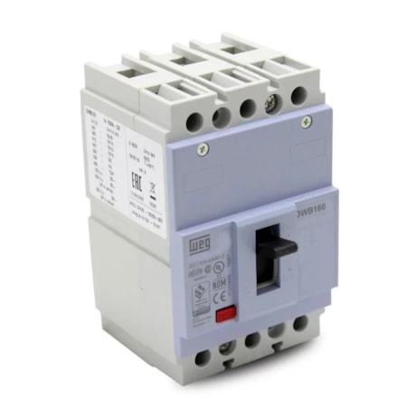 Disjuntor 3P 160A 18kA Caixa Moldada com Alavanca Articulada DWB160B160-3DX WEG-92ef087a-fc92-45f1-8598-63c03c6ec832