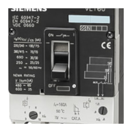 Disjuntor 3P 160A 70kA Caixa Moldada com Alavanca Articulada 3VL2716-2DC33-0AA0 SIEMENS-0c5228f6-a42a-4d64-bd98-c47dcedae505