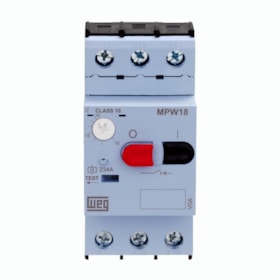 Disjuntor 3P 16A Motor Termomagnético com Botão Impulsão MPW18-3-U016 WEG