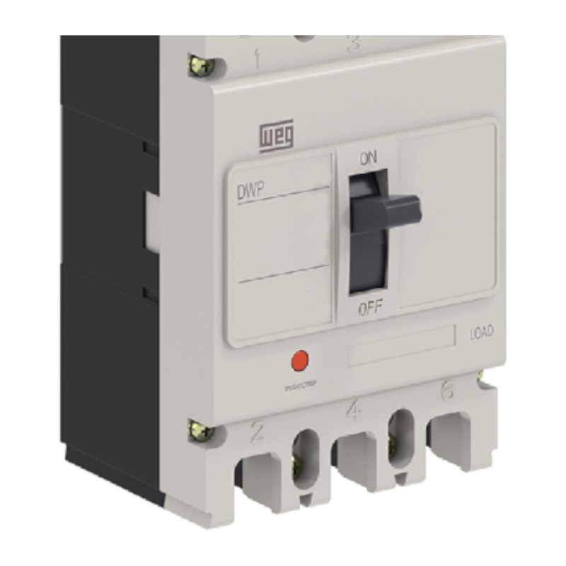 Disjuntor 3P 175A 12KA Caixa Moldada com Alavanca Articulada DWP225-175 ...
