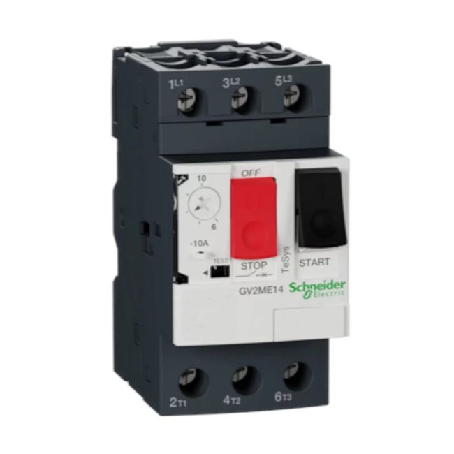 Disjuntor 3P 20 - 25A Motor Termomagnético com Botão Impulsão Tesys GV2ME22 SCHNEIDER-f1587ec3-aadf-4c68-8d0e-0c5271215372