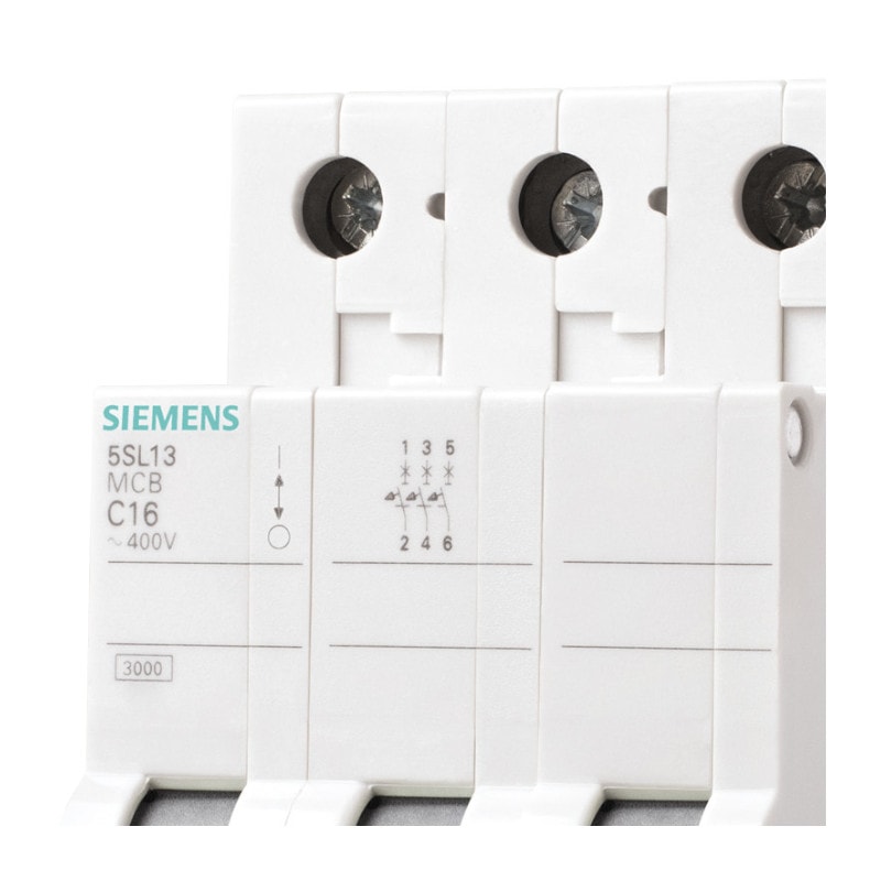 Disjuntor 3P 20A 3kA DIN Curva C com Alavanca Articulada 5SL1 320
