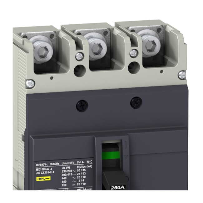 Disjuntor 3P 250A Caixa Moldada com Alavanca Articulada EZC250N3250 SCHNEIDER-0decfa31-73af-4b63-8891-fa3e09a1c15b