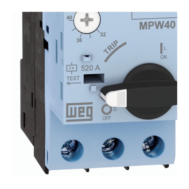 Disjuntor 3P 40A Motor Termomagnético com Manípulo MPW40-3-U040 WEG-e3fc618b-c020-4fab-a964-c7f6a86788bf