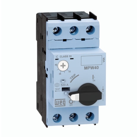 Disjuntor 3P 40A Motor Termomagnético com Manípulo MPW40-3-U040 WEG