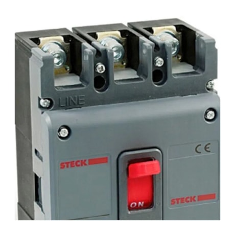 Disjuntor 3P Caixa Moldada 150A 30KA / 690V Cinza SDJS150 Asgard STECK-4753fbfe-5006-415a-b624-2e435884de17