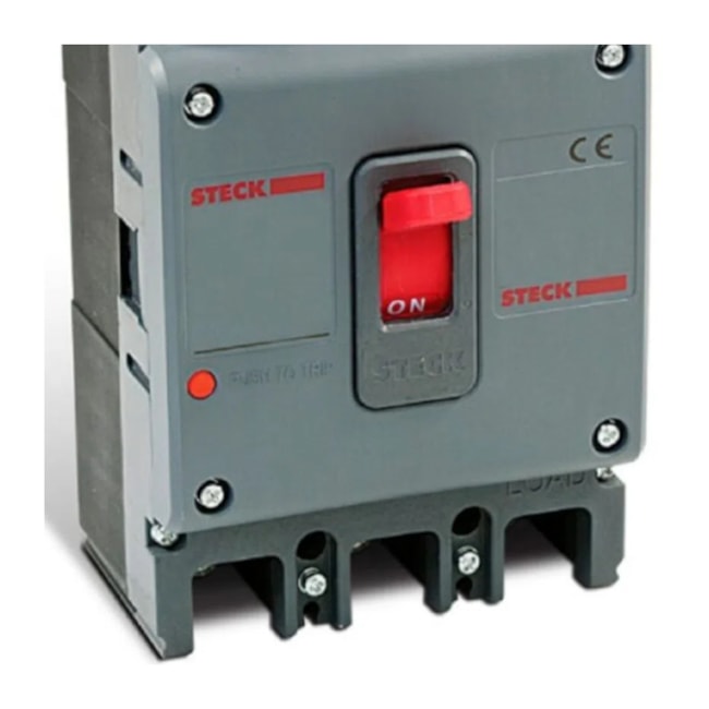 Disjuntor 3P Caixa Moldada 150A 30KA / 690V Cinza SDJS150 Asgard STECK-19dfb10e-1cb3-4bd9-81bd-e7dee46f410b