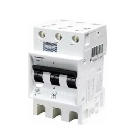 Disjuntor 3P DIN 40A C 4.5KA 5SX13407 SIEMENS