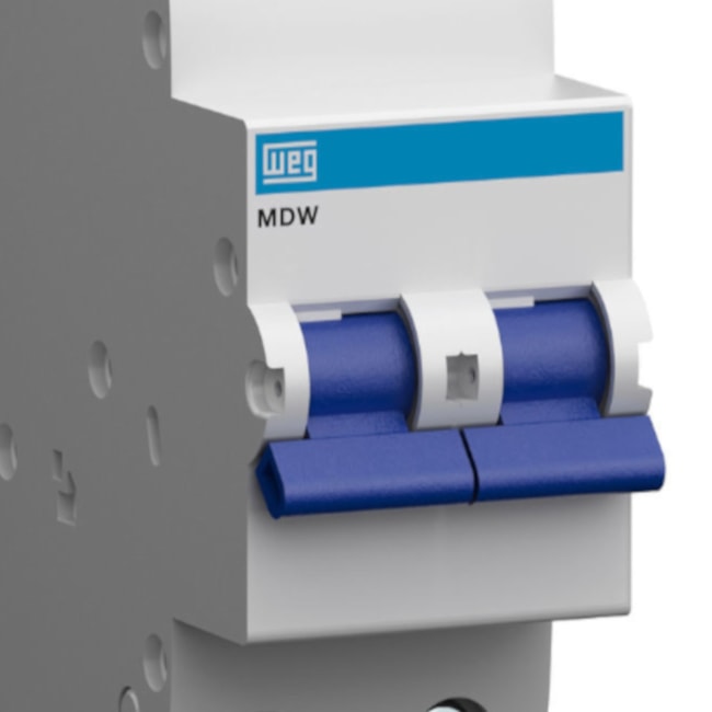 Disjuntor Bipolar DIN 50A Curva C 5KA MDW-C50-2 WEG-39252908-484a-438c-9355-e5b58473974e