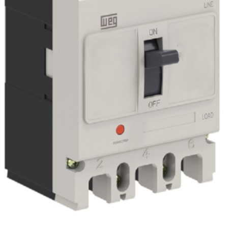 Disjuntor Tripolar Caixa Moldada com Alavanca 125A 20KA/380V DWP250L-125-3 WEG-7c9d62c6-86e3-410f-b5b9-b896a467ff15