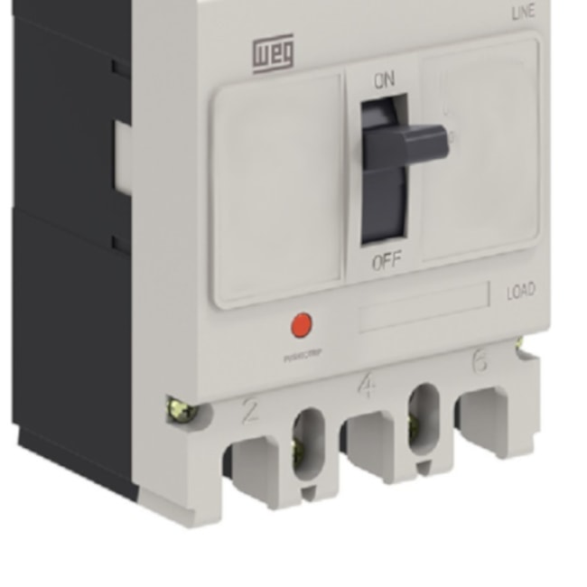 Disjuntor Tripolar Caixa Moldada com Alavanca 125A 20KA/380V DWP250L-125-3 WEG-f19f1ef8-4818-4543-aec4-cb6b04324375