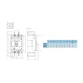 Disjuntor Tripolar Caixa Moldada com Alavanca 125A 20KA/380V DWP250L-125-3 WEG