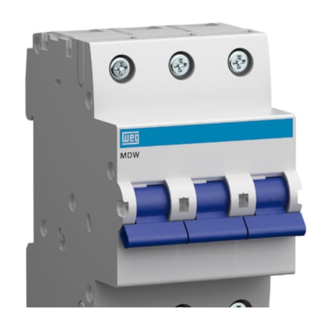Disjuntor Tripolar DIN 100A 5KA MDW-C100-3 WEG-f8002ec7-2345-4531-a87a-0ee0161fa165