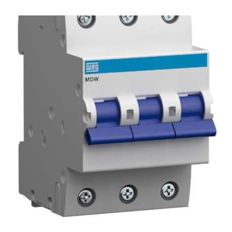 Disjuntor Tripolar DIN 100A 5KA MDW-C100-3 WEG-9a3bc50c-3f80-4f2f-bef0-d9ce871b4dac