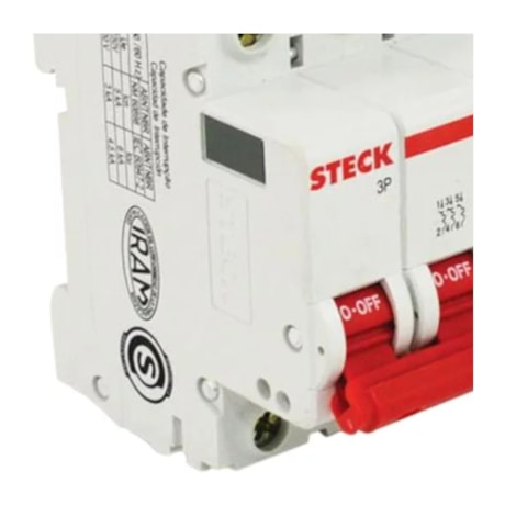 Disjuntor Tripolar DIN 70 A Curva C 4.5 KA SD63C70 STECK-c1c0eed9-adab-4334-81f8-5bed649fa050