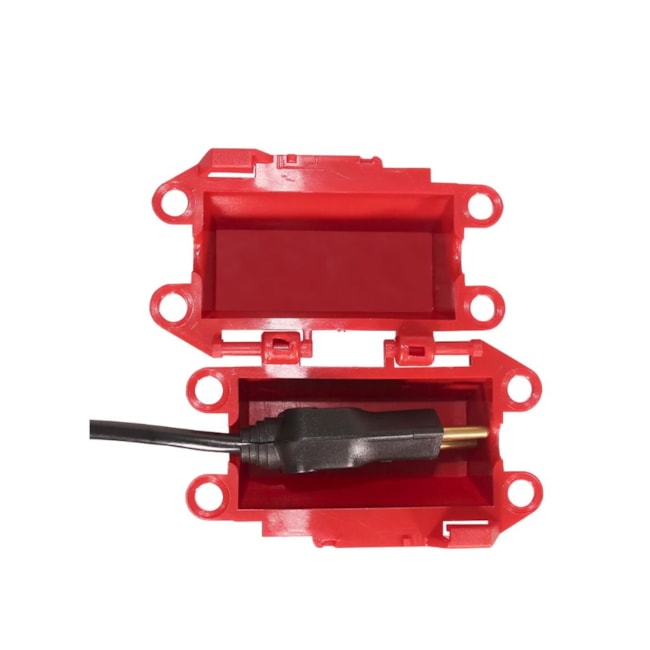 Dispositivo Bloqueio de Plugue Elétrico 110/220V Pequeno DBPEP TAGOUT-17bf866a-e750-48af-81a5-6838f776ac4a