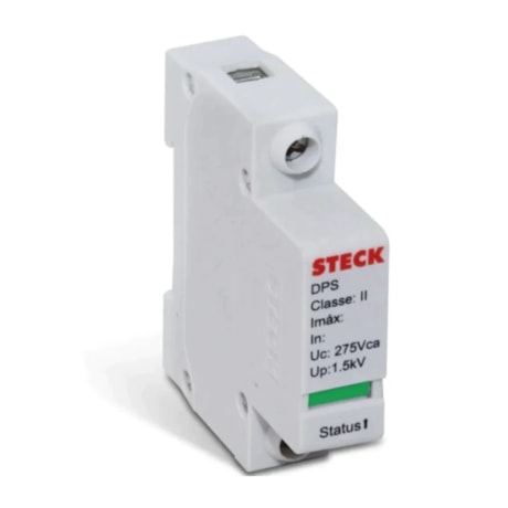 Dispositivo de Proteção de Surto 20KA 1P 275V com Cartucho DPS20275C STECK-c1798a40-7592-417b-b5ce-ca79148eb807