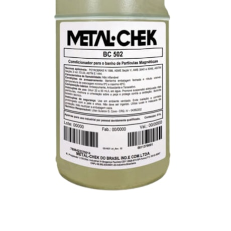 Distensor para Banho de Partículas Magnéticas 1 Litro BC 502 METALCHEK-875d9da2-5d4e-44a2-b513-fc415fbbce79