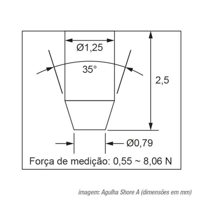 Durômetro Analógico Portátil Shore A - HA 400142 DIGIMESS-30efbf78-7107-43f9-a134-f57252f781fb