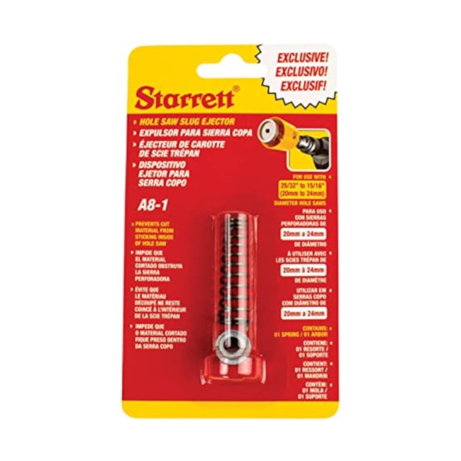 Ejetor para Serra Copo de 25 a 38mm KA8-2 STARRETT-39db43f1-3f41-4642-b770-5dbc1147fc54