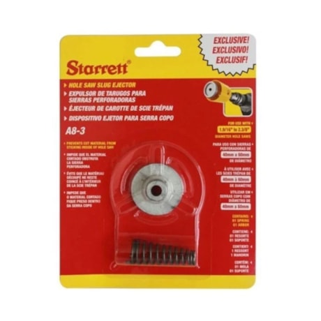 Ejetor para Serra Copo de 40 a 60mm KA8-3 STARRETT-85f5daf6-53eb-4957-9428-77fd50dc1846