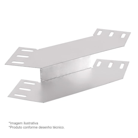 Eletrocalha Curva Vertical Externa 90° Descida Lisa 100x100mm Chapa n°20 PG 936923 CEMAR-a4204956-99b4-4c97-b9ab-89b82fa1abbd