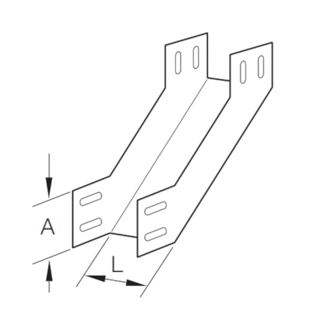 Eletrocalha Curva Vertical Interna 90° Subida Lisa 100x100mm Chapa n°20 PG 936963 CEMAR-a89269ba-4de7-4f45-b83f-f4cc59431f30